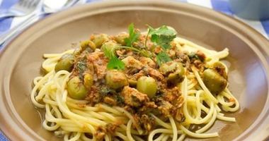 Рецепт Спагетти с тунцом