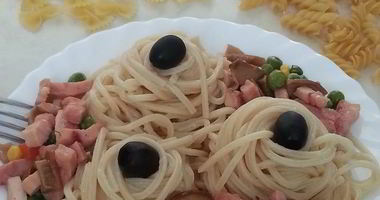 Рецепт Спагетти Три вкуса
