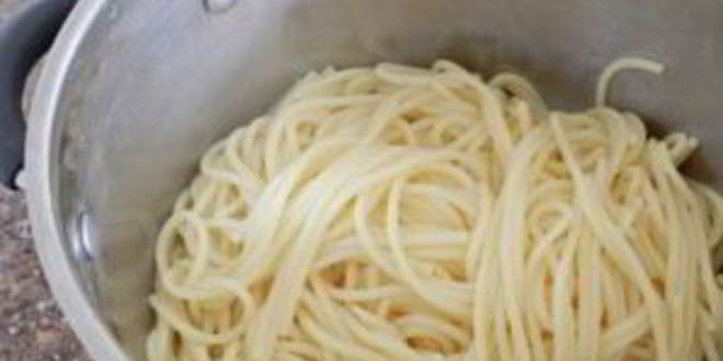 Рецепт спагетти в тыквенном соусе с беконом