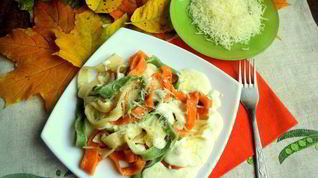 Рецепт Цветной пасты Триколор