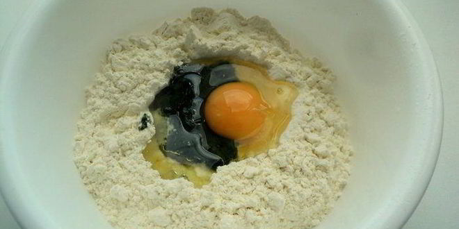 Рецепт цветной пасты триколор