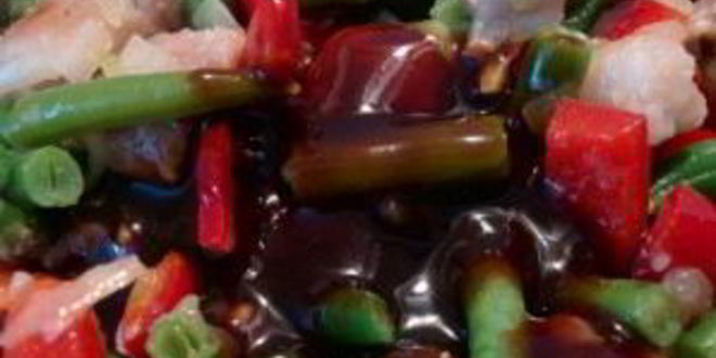 Рецепт жареной лапши со свининой