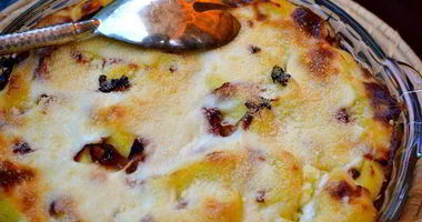 Рецепт Манных ньокков по-римски, запеченные под соусом бешамель