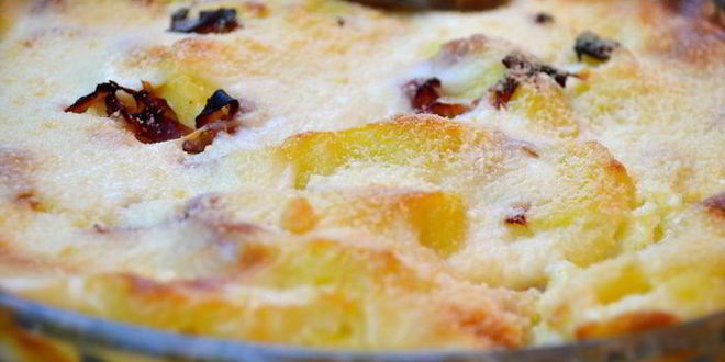 Рецепт манных ньокков по-римски, запеченные под соусом бешамель