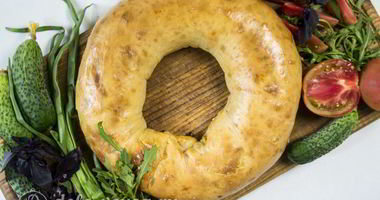 Рецепт Ханумы с мясом и картофелем