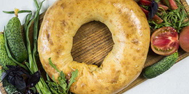 Рецепт Ханумы с мясом и картофелем