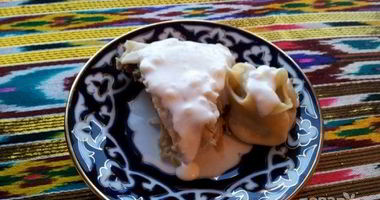 Рецепт Ханумы с мясом в пароварке