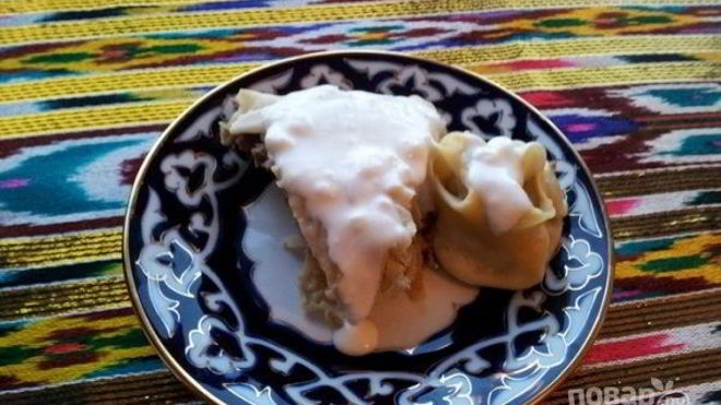 Рецепт ханумы с мясом в пароварке