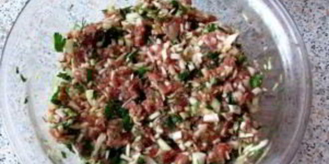 Рецепт ленивых мантов в мультиварке