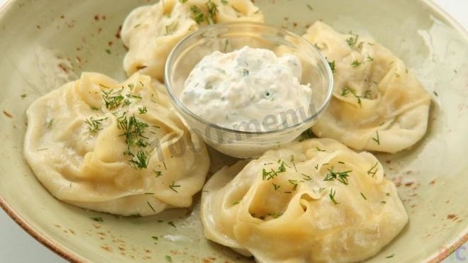 Рецепт мантов из свинины