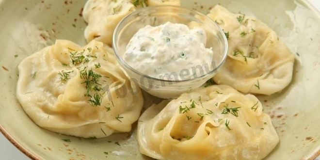 Рецепт мантов из свинины