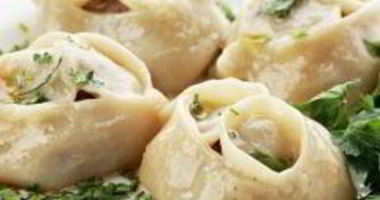 Рецепт Мантов с грибами