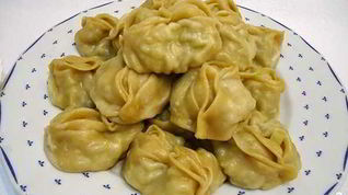 Рецепт Мантов с курицей и картошкой