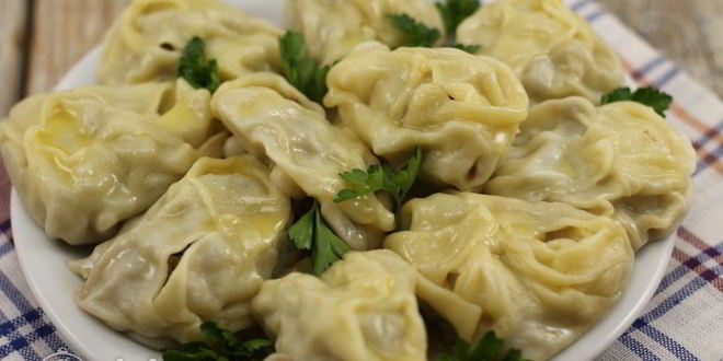 Рецепт мантов с мясом