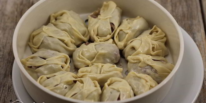 Рецепт мантов с мясом