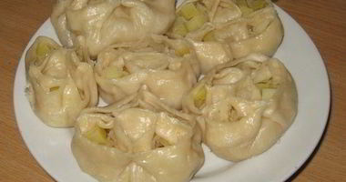 Рецепт Мантов с овощами