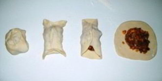 Рецепт мантов с тыквой и фаршем