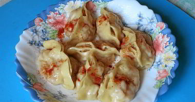 Рецепт Мантов с тыквой и курдючным салом