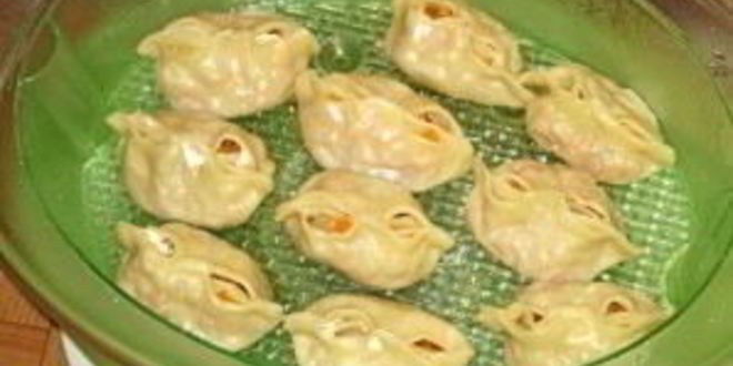 Рецепт мантов с тыквой и курдючным салом