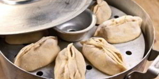 Рецепт мантов с тыквой и куриным фаршем