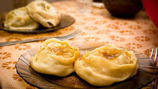 Рецепт Мантов с тыквой и мясом по-узбекски