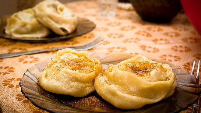 Рецепт мантов с тыквой и мясом по-узбекски