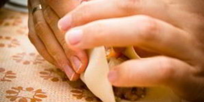 Рецепт мантов с тыквой и мясом по-узбекски