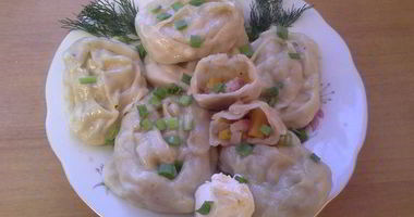 Рецепт Мантов с тыквой