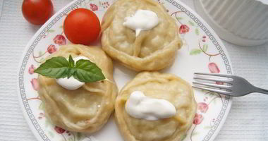 Рецепт Мантов со свининой и картофелем