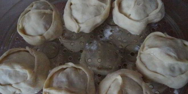 Рецепт мантов со свининой и картофелем