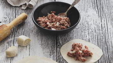 Рецепт Мантов в пароварке