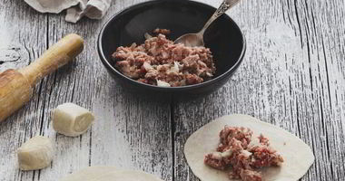 Рецепт Мантов в пароварке