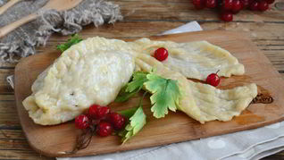 Рецепт Мантов в виде рыбок