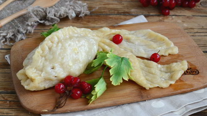 Рецепт мантов в виде рыбок