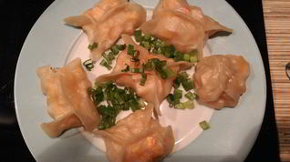 Рецепт Постных мантов с тыквой