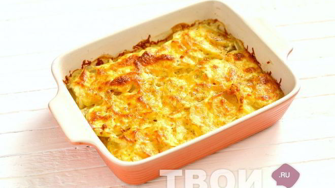 Рецепт картофеля по-французски