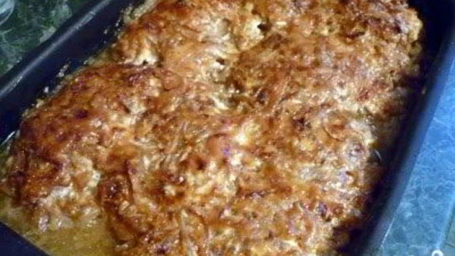 Рецепт мяса по-французски без сыра