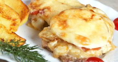 Рецепт Мяса по-французски с ананасами