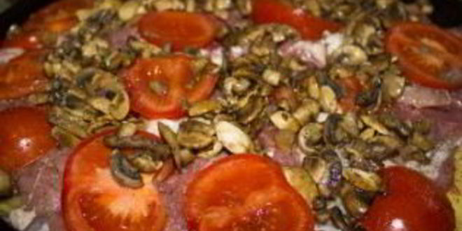 Рецепт мяса по-французски с грибами