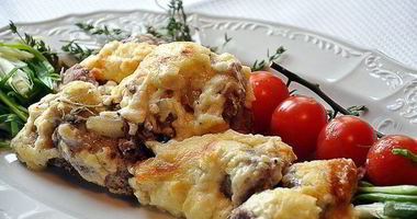 Рецепт Мяса по-французски с картофелем