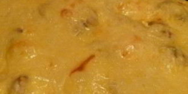 Рецепт мяса по-французски с картофелем