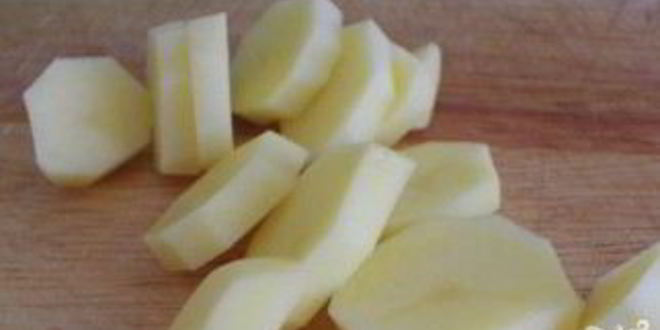 Рецепт мяса по-французски с курицей и картошкой