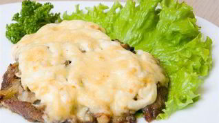 Рецепт Мяса по-французски с сыром