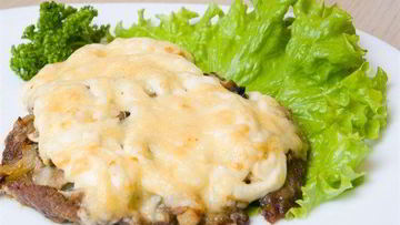 Рецепт Мяса по-французски с сыром