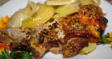 Рецепт Мяса по-французски в духовке