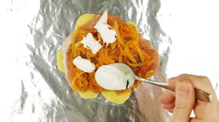 Рецепт Мяса по-французски в фольге