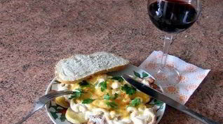 Рецепт Мяса по-французски в мультиварке Поларис