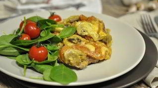 Рецепт Мяса по-французски в мультиварке Редмонд