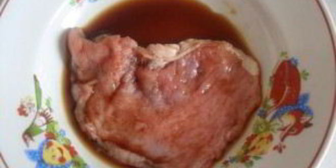 Рецепт свинины по-французски с помидорами и картошкой