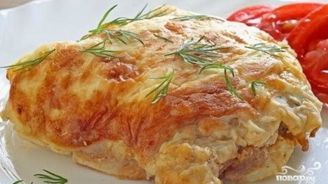 Рецепт свинины по-французски в духовке